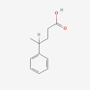 molecular formula C11H14O2 B1265419 4-苯基戊酸 CAS No. 16433-43-5