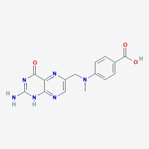 molecular formula C15H14N6O3 B126542 Metfol-B CAS No. 5623-18-7