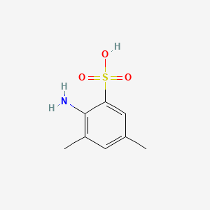 B1265427 2-Amino-3,5-dimethylbenzenesulfonic acid CAS No. 88-22-2