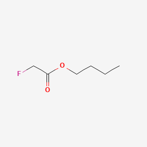 molecular formula C6H11FO2 B1265430 氟乙酸丁酯 CAS No. 371-49-3