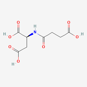 molecular formula C8H11NO7 B12654308 N-Succinyl aspartic acid CAS No. 552299-42-0