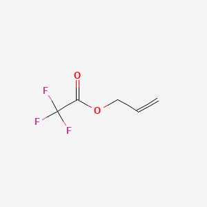 molecular formula C5H5F3O2 B1265431 Allyl trifluoroacetate CAS No. 383-67-5
