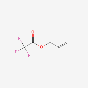 molecular formula C5H5F3O2 B1265431 Allyltrifluoroacetate CAS No. 383-67-5