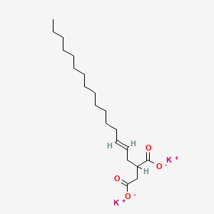 molecular formula C20H34K2O4 B12654312 Dipotassium hexadec-2-enylsuccinate CAS No. 94113-73-2