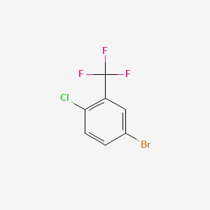 molecular formula C7H3BrClF3 B1265436 5-Bromo-2-chlorobenzotrifluoride CAS No. 445-01-2