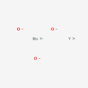 molecular formula MnO3Y B12654408 Manganese yttrium oxide (MnYO3) CAS No. 12032-75-6