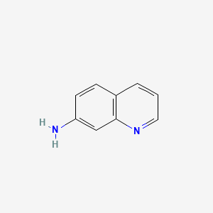 molecular formula C9H8N2 B1265446 7-Aminoquinoline CAS No. 580-19-8