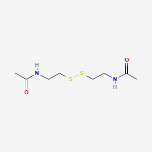 molecular formula C8H16N2O2S2 B1265450 2-Acetamidoethyl disulfide CAS No. 638-44-8