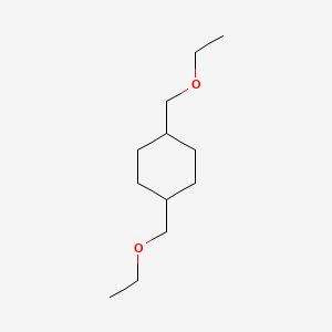 molecular formula C12H24O2 B12654551 1,4-Bis(ethoxymethyl)cyclohexane CAS No. 54889-63-3