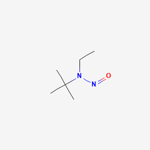 molecular formula C6H14N2O B1265463 N-tert-Butyl-N-ethylnitrosamine CAS No. 3398-69-4