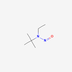 molecular formula C6H14N2O B1265463 叔丁胺，N-乙基-N-亚硝基- CAS No. 3398-69-4