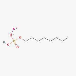 molecular formula C8H18KO4P B12654652 Potassium octyl hydrogen phosphate CAS No. 52215-22-2