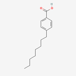 molecular formula C15H22O2 B1265468 4-Octylbenzoic acid CAS No. 3575-31-3