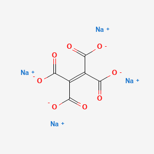 molecular formula C6Na4O8 B12654681 Tetrasodium ethylenetetracarboxylate CAS No. 37024-93-4