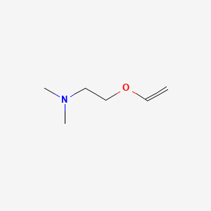 molecular formula C6H13NO B1265470 Dimethylaminoethyl vinyl ether CAS No. 3622-76-2
