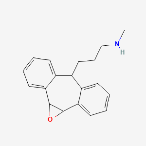 molecular formula C19H21NO B12654722 Protriptyline-10,11-epoxide CAS No. 55698-64-1