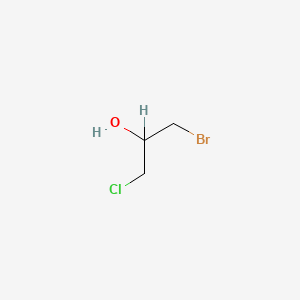 molecular formula C3H6BrClO B1265474 1-Bromo-3-chloropropan-2-ol CAS No. 4540-44-7