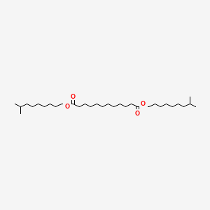 molecular formula C32H62O4 B12654758 Diisodecyl dodecanedioate CAS No. 63003-35-0