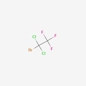 molecular formula C2BrCl2F3 B1265478 1-BROMO-1,1-DICHLOROTRIFLUOROETHANE CAS No. 42339-74-2