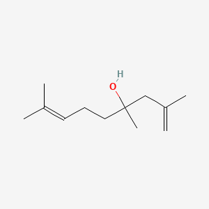 molecular formula C12H22O B12654783 2,4,8-Trimethylnona-1,7-dien-4-ol CAS No. 94201-34-0