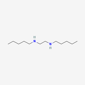 molecular formula C12H28N2 B12654792 N,N'-Di-n-pentyl-ethylenediamine CAS No. 88619-07-2