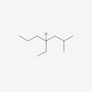 molecular formula C10H22 B12654831 4-Ethyl-2-methylheptane CAS No. 52896-88-5