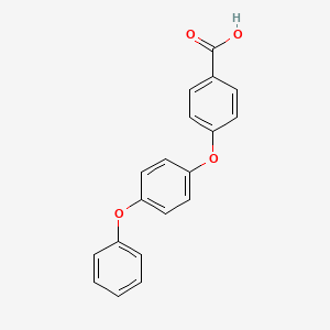 molecular formula C19H14O4 B12654836 4-(4-phenoxyphenoxy)benzoic Acid CAS No. 88049-73-4
