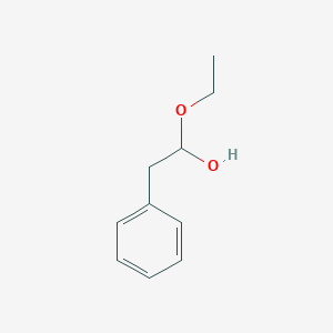 molecular formula C10H14O2 B12654857 beta-Ethoxybenzeneethanol CAS No. 36747-96-3