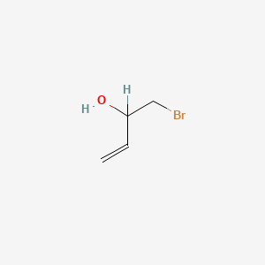 molecular formula C4H7BrO B1265487 1-Bromo-3-buten-2-OL CAS No. 64341-49-7
