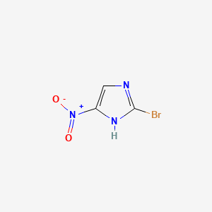 molecular formula C3H2BrN3O2 B1265489 2-Bromo-4-nitroimidazole CAS No. 65902-59-2