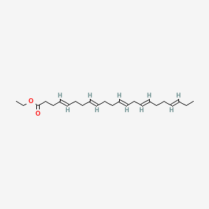 molecular formula C24H38O2 B12654896 Ethyl docosa-4,8,12,15,19-pentaenoate CAS No. 95046-21-2