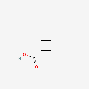 molecular formula C9H16O2 B1265490 3-tert-butylcyclobutane-1-carboxylic acid CAS No. 66016-27-1