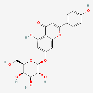 molecular formula C21H20O10 B12654911 Thalictiin CAS No. 23598-21-2