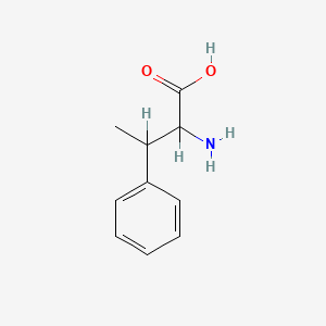 molecular formula C10H13NO2 B1265494 2-Amino-3-phenylbutanoic acid CAS No. 2260-12-0