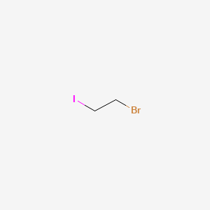 molecular formula C2H4BrI B1265497 1-溴-2-碘乙烷 CAS No. 590-16-9