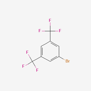 molecular formula C8H3BrF6 B1265498 3,5-Bis(trifluoromethyl)bromobenzene CAS No. 328-70-1