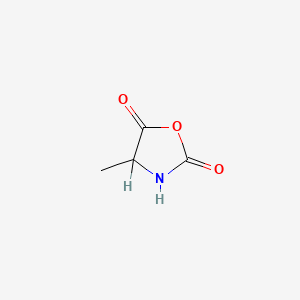 molecular formula C4H5NO3 B1265503 4-Methyloxazolidine-2,5-dione CAS No. 1192-73-0