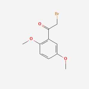 molecular formula C10H11BrO3 B1265504 2-Bromo-2',5'-dimethoxyacetophenone CAS No. 1204-21-3