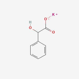molecular formula C8H7KO3 B12655062 Potassium phenylglycolate CAS No. 84864-61-9