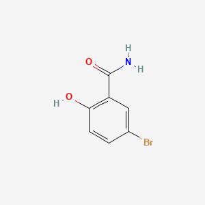 molecular formula C7H6BrNO2 B1265511 5-Bromosalicylamide CAS No. 6329-74-4