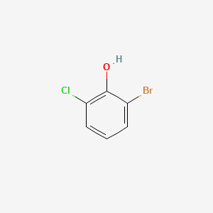 molecular formula C6H4BrClO B1265517 2-溴-6-氯苯酚 CAS No. 2040-88-2
