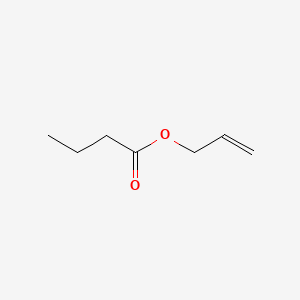 molecular formula C7H12O2 B1265518 Allyl butyrate CAS No. 2051-78-7
