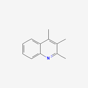 molecular formula C12H13N B1265522 2,3,4-三甲基喹啉 CAS No. 2437-72-1