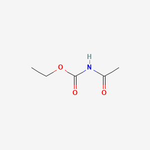 molecular formula C5H9NO3 B1265525 Acetylurethane CAS No. 2597-54-8