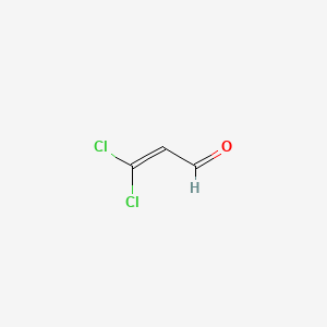 molecular formula C3H2Cl2O B1265527 3,3-dichloroprop-2-enal CAS No. 2648-51-3
