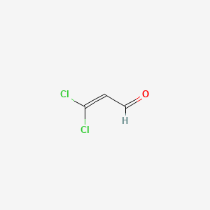 molecular formula C3H2Cl2O B1265527 3,3-二氯丙烯醛 CAS No. 2648-51-3