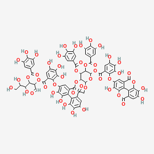 molecular formula C75H52O48 B12655279 Schimawalin B CAS No. 138614-71-8