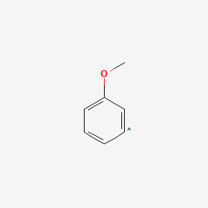 molecular formula C7H7O B12655295 3-Methoxyphenyl CAS No. 18815-11-7