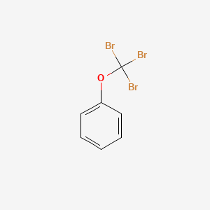 molecular formula C7H5Br3O B12655302 Benzene, tribromomethoxy- CAS No. 63244-76-8