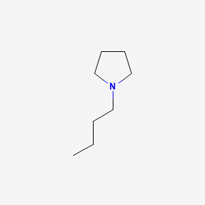 molecular formula C8H17N B1265533 1-Butylpyrrolidine CAS No. 767-10-2
